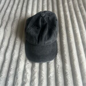 Dark Gray Ponytail Baseball Cap